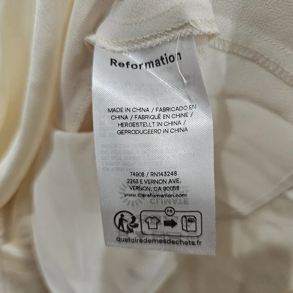 Reformation Jeany Silk Dress - Picture 7 of 12